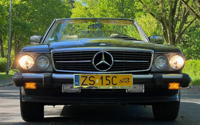 Mercedes-Benz SL cena 109000 przebieg: 249000, rok produkcji 1986 z Szczecin małe 497